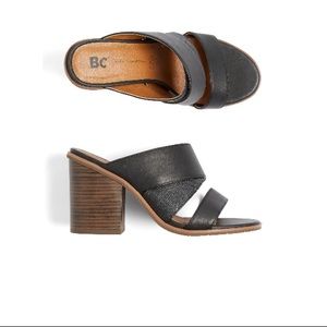 Block heel sandals